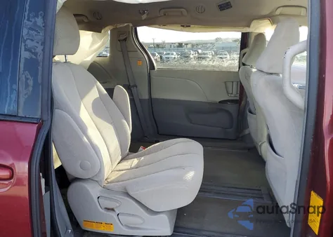2013 Toyota Sienna Le 8-Passenger из США, поврежденный, VIN 5TDKK3DC9DS315777